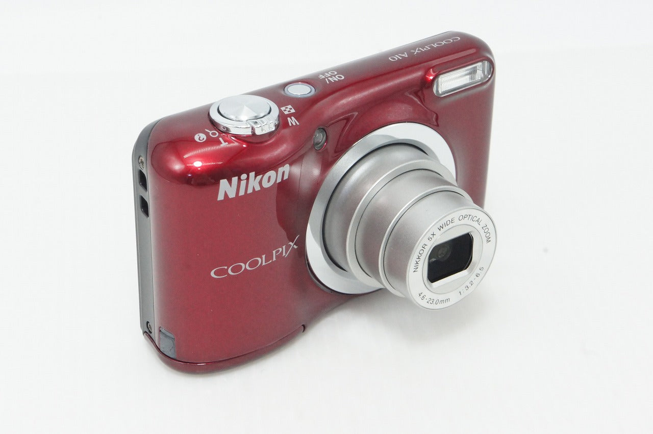 良品 Nikon ニコン COOLPIX A10 コンパクトデジタルカメラ レッド