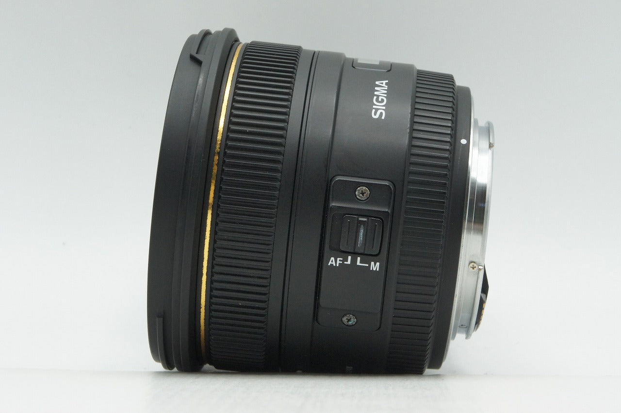 SIGMA シグマ 50mm F1.4 EX DG HSM Canon キヤノン EFマウント フルサイズ 単焦点レンズ フード付 260302r