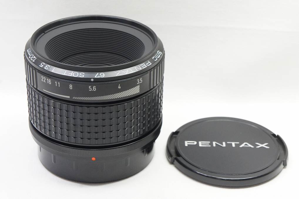 美品 ペンタックス SMC PENTAX 67 120mm F3.5 SOFT 中判レンズ MF 250627o