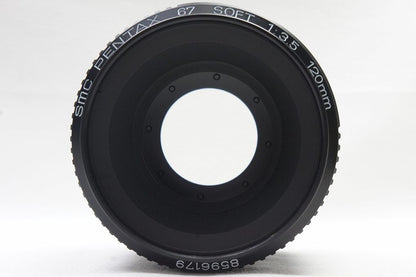 美品 ペンタックス SMC PENTAX 67 120mm F3.5 SOFT 中判レンズ MF 250627o