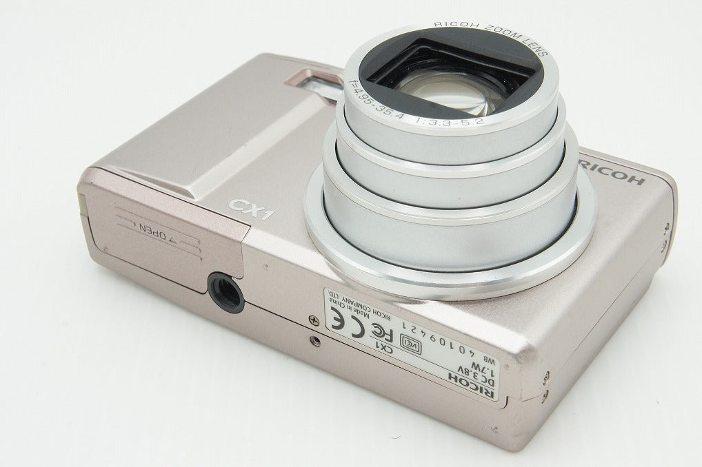 良品 RICOH リコー CX1 コンパクトデジタルカメラ ピンク 251223as