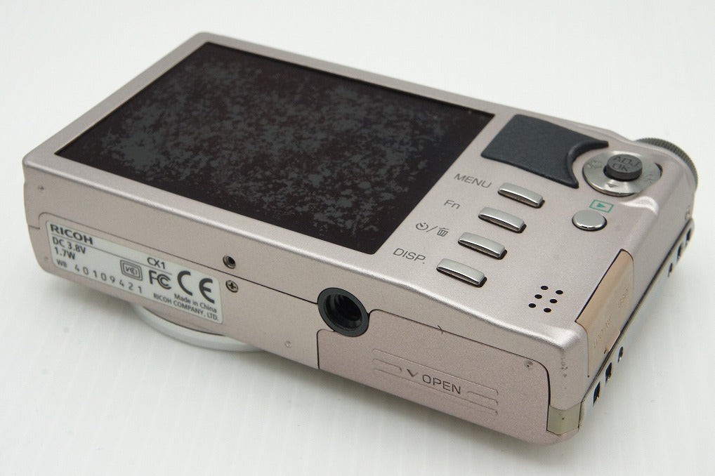 良品 RICOH リコー CX1 コンパクトデジタルカメラ ピンク 251223as