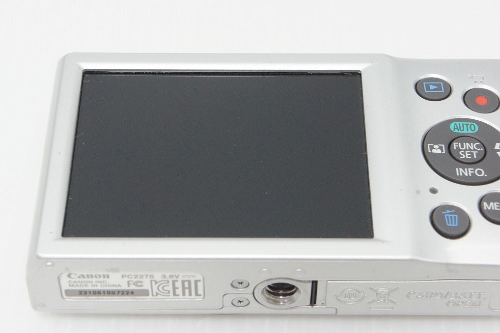 Canon キヤノン IXY 180 コンパクトデジタルカメラ シルバー 260610ac