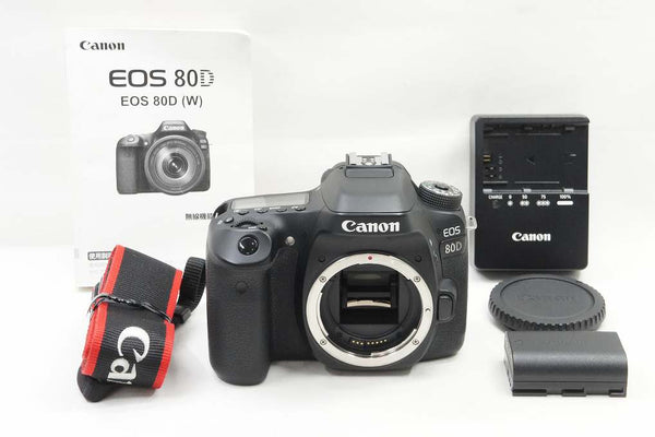 良品 Canon キヤノン EOS 80D ボディ デジタル一眼レフカメラ 240920k