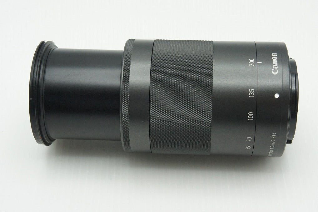 美品 Canon キヤノン EF-M 55-200mm F4.5-6.3 IS STM EF-Mマウント ズームレンズ 260305c