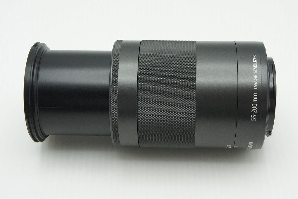 美品 Canon キヤノン EF-M 55-200mm F4.5-6.3 IS STM EF-Mマウント ズームレンズ 260305c