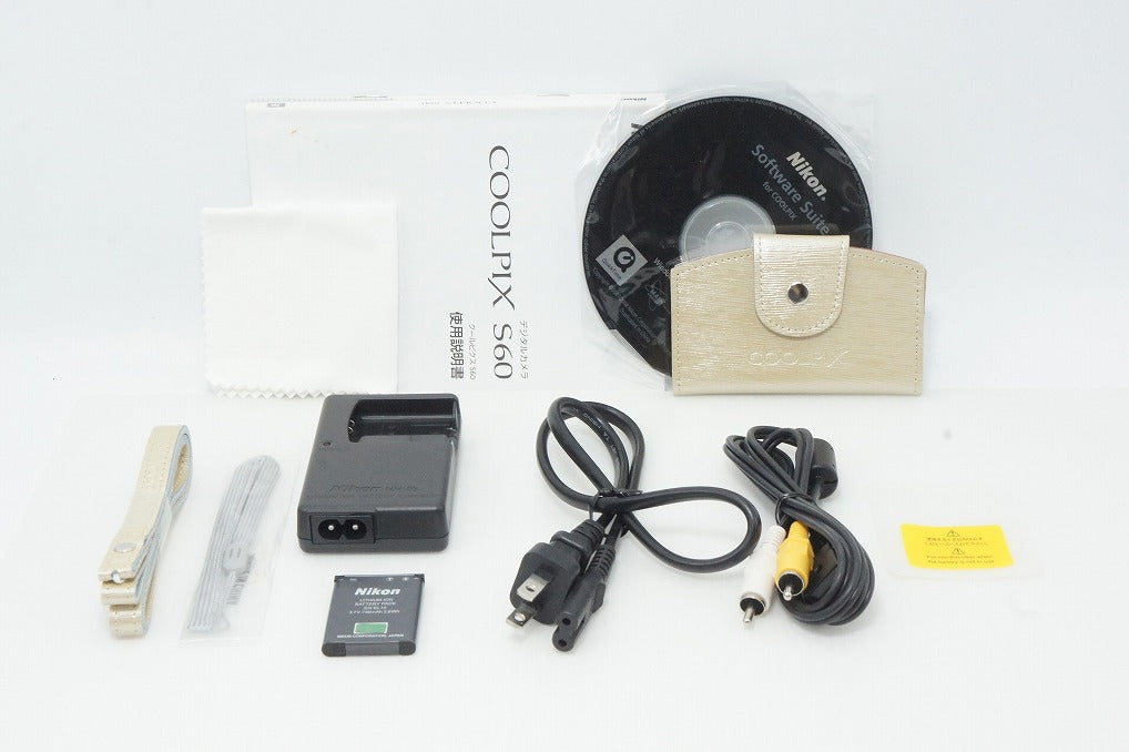 美品 Nikon ニコン COOLPIX S60 コンパクトデジタルカメラ リッチ
