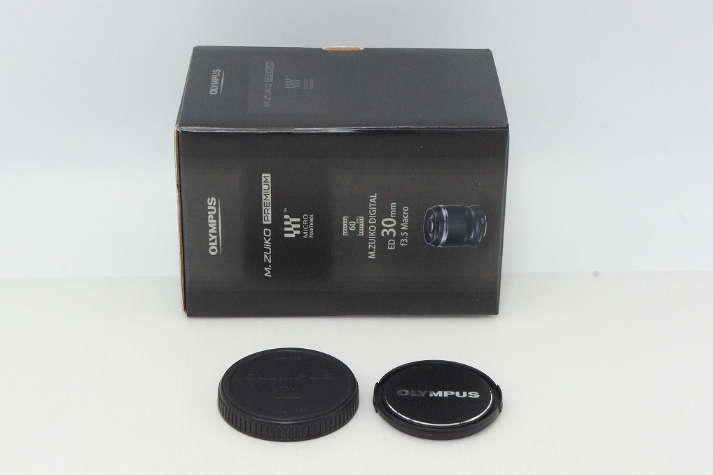 美品 OLYMPUS オリンパス OM SYSTEM M.ZUIKO DIGITAL ED 30mm F3.5 Macro マイクロフォーサーズ 元箱付 260409al