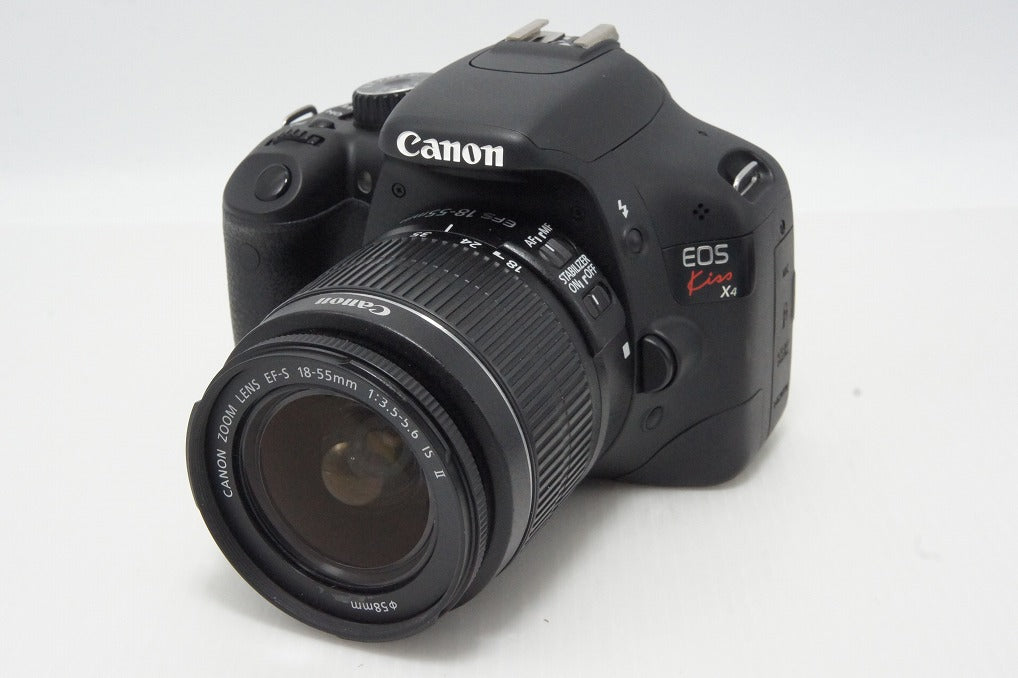 良品 Canon キヤノン EOS Kiss X4 ボディ + EF-S 18-55mm IS II レンズキット デジタル一眼レフカメラ 260610z