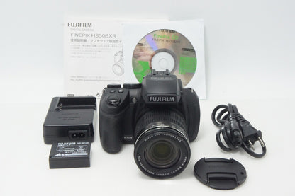 FUJIFILM 富士フイルム FinePix HS30EXR デジタルカメラ ブラック 261001e