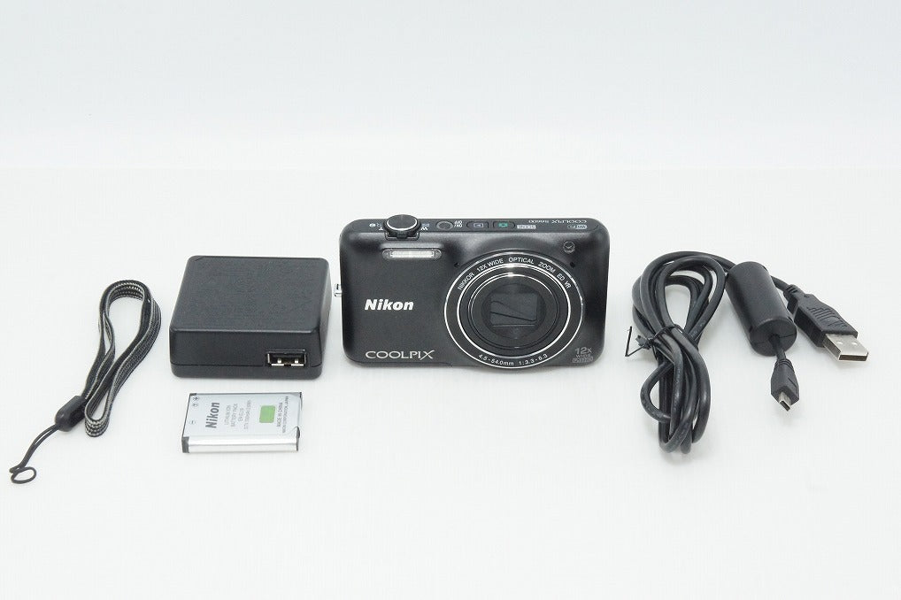 Excellent Nikon COOLPIX S6600 Compact Digital Camera Smart Black