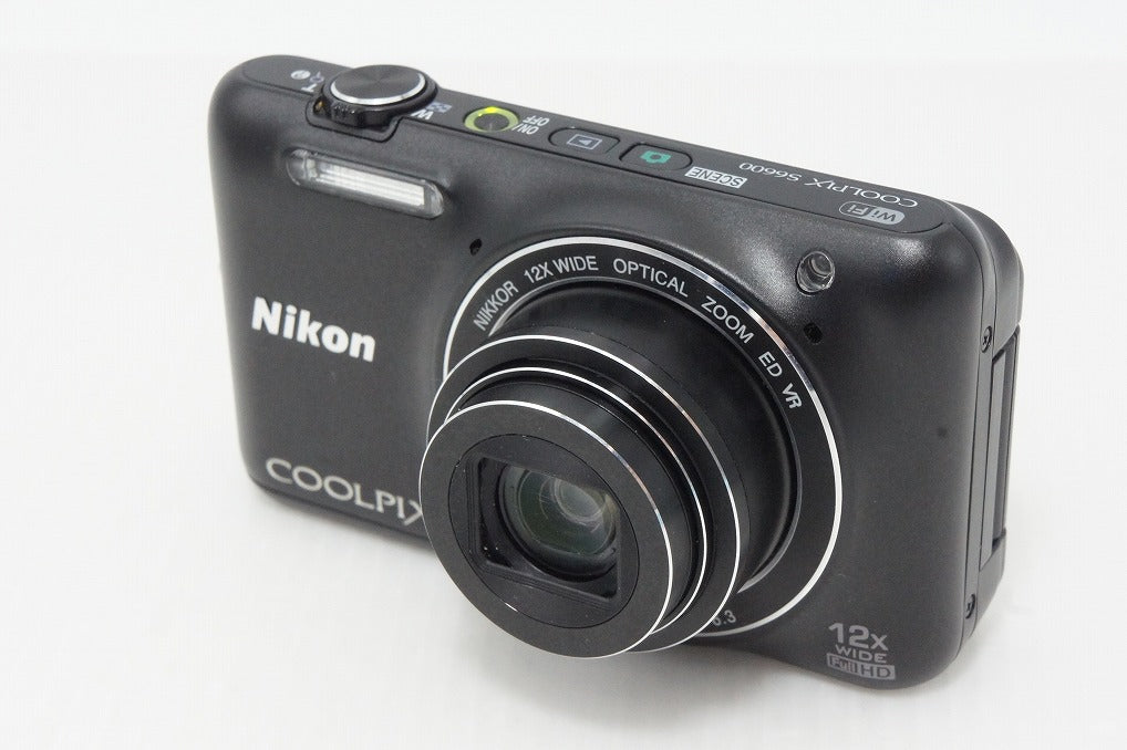 良品 Nikon ニコン COOLPIX S6600 コンパクトデジタルカメラ スマートブラック 260610ad