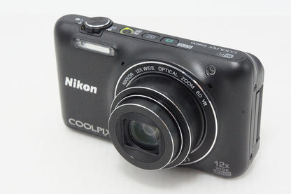 良品 Nikon ニコン COOLPIX S6600 コンパクトデジタルカメラ スマートブラック 260610ad