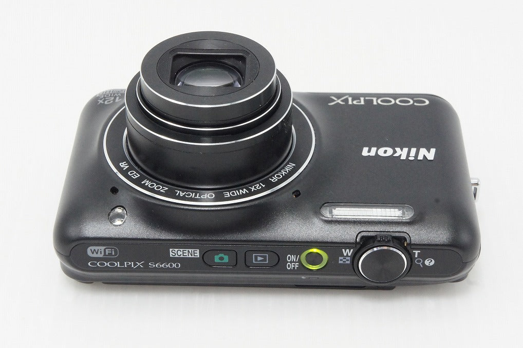 良品 Nikon ニコン COOLPIX S6600 コンパクトデジタルカメラ スマートブラック 260610ad