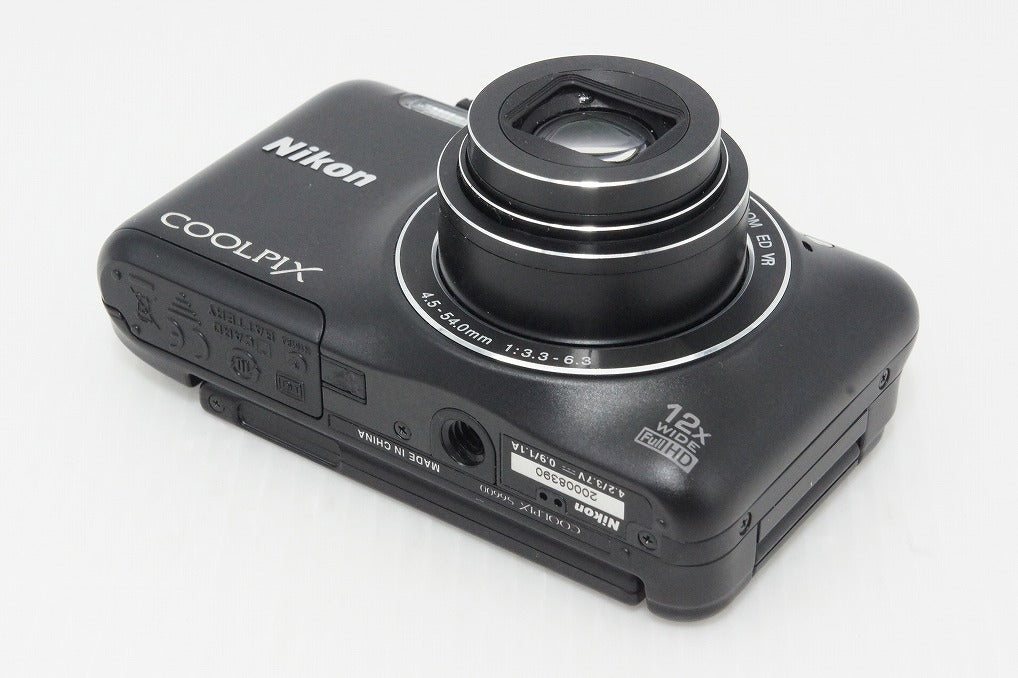Excellent Nikon COOLPIX S6600 Compact Digital Camera Smart Black