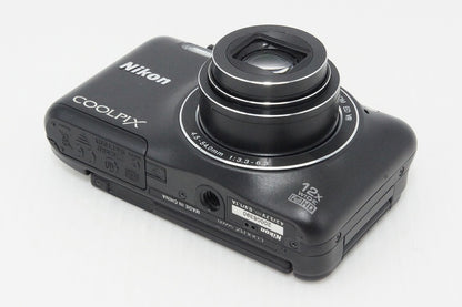 良品 Nikon ニコン COOLPIX S6600 コンパクトデジタルカメラ スマートブラック 260610ad