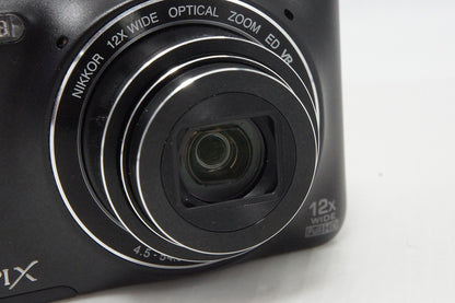 良品 Nikon ニコン COOLPIX S6600 コンパクトデジタルカメラ スマートブラック 260610ad
