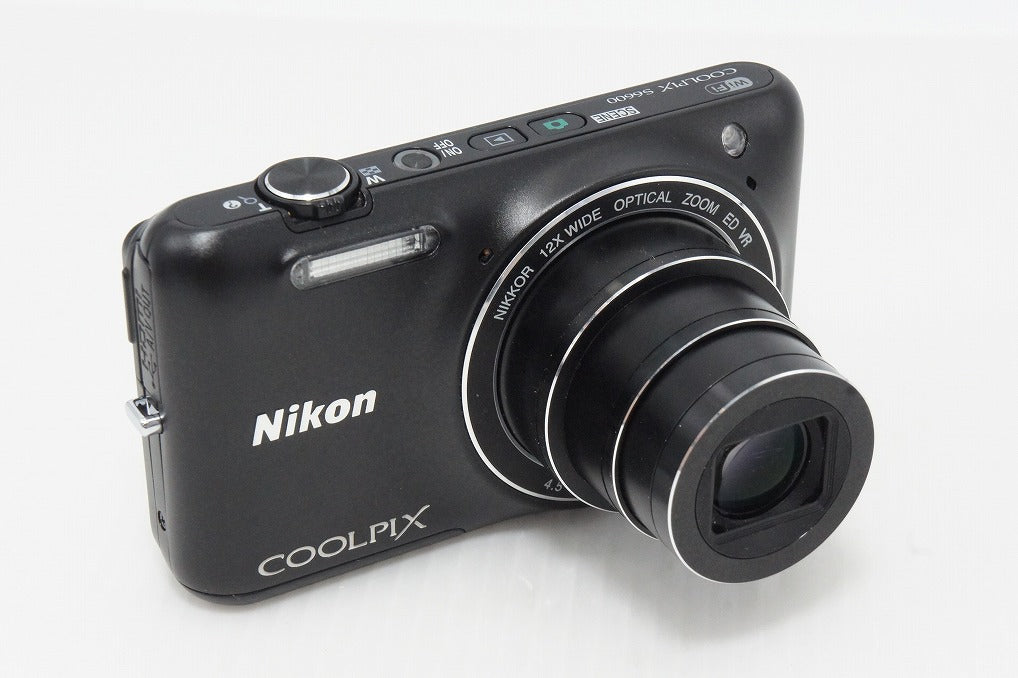 良品 Nikon ニコン COOLPIX S6600 コンパクトデジタルカメラ スマートブラック 260610ad