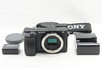 美品 SONY ソニー α6400 ボディ ILCE-6400 ミラーレス一眼カメラ ブラック 250406l