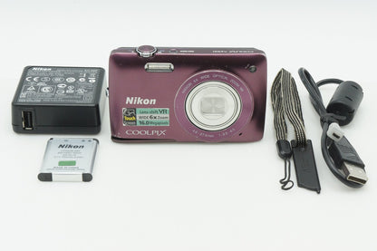 Nikon ニコン COOLPIX S4300 コンパクトデジタルカメラ パープル 260304k