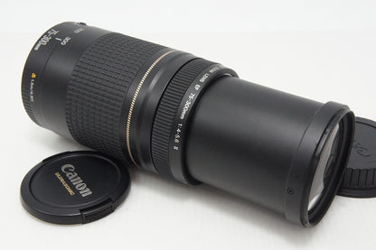 美品 Canon キヤノン EF 75-300mm F4-5.6 II USM フルサイズ ズームレンズ 260610ah