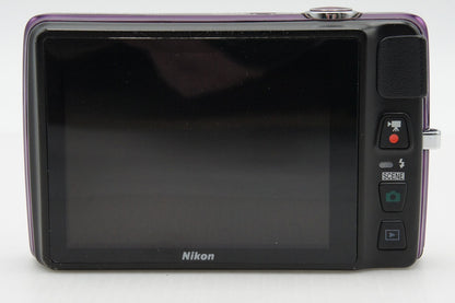 Nikon ニコン COOLPIX S4300 コンパクトデジタルカメラ パープル 260304k