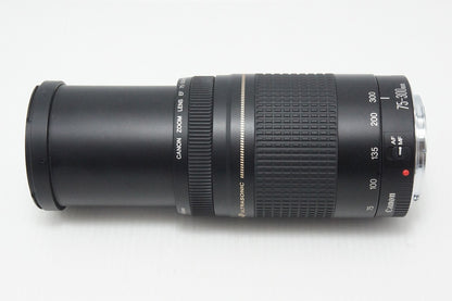 美品 Canon キヤノン EF 75-300mm F4-5.6 II USM フルサイズ ズームレンズ 260610ah