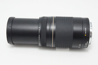 美品 Canon キヤノン EF 75-300mm F4-5.6 II USM フルサイズ ズームレンズ 260610ah