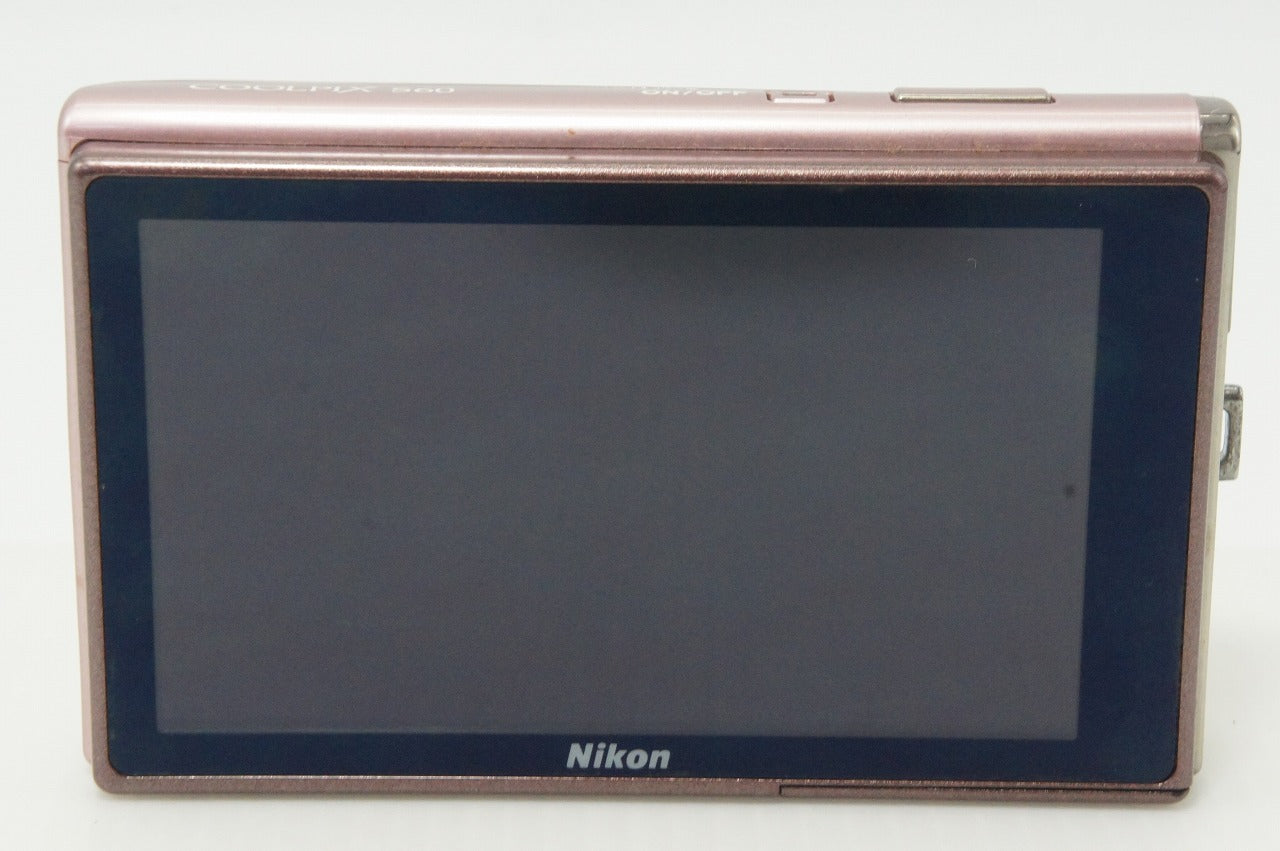 Excellent Condition Nikon COOLPIX S60 Compact Digital Camera Royal Pink With Original Box 260409b