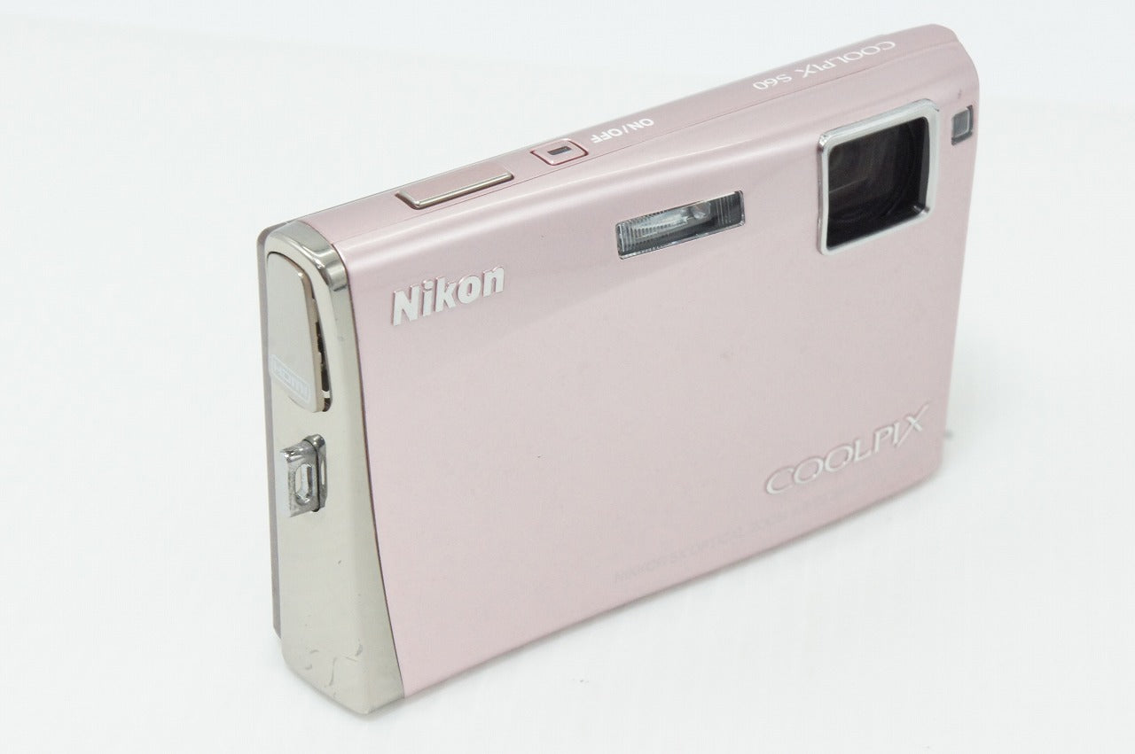 Excellent Condition Nikon COOLPIX S60 Compact Digital Camera Royal Pink With Original Box 260409b