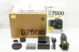 美品 Nikon ニコン D7500 ボディ デジタル一眼レフカメラ 元箱付 240403d