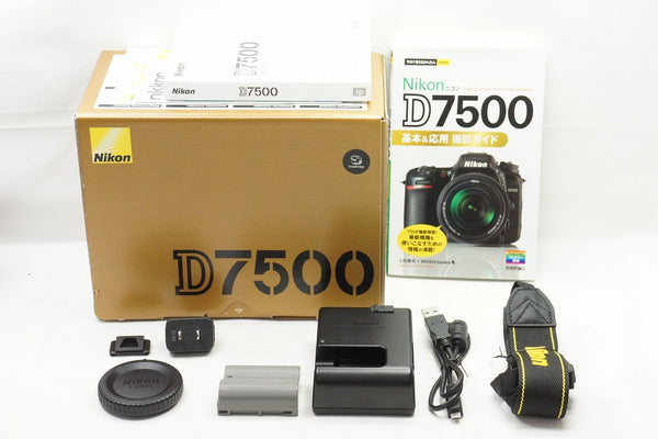 美品 Nikon ニコン D7500 ボディ デジタル一眼レフカメラ 元箱付 