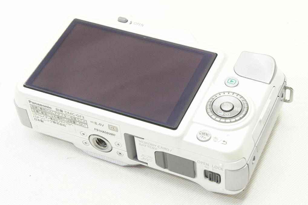美品 Panasonic パナソニック LUMIX DMC-GF3 ボディ ミラーレス一眼カメラ ホワイト 元箱付 250626i