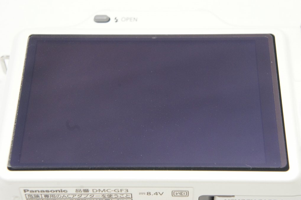 美品 Panasonic パナソニック LUMIX DMC-GF3 ボディ ミラーレス一眼カメラ ホワイト 元箱付 250626i