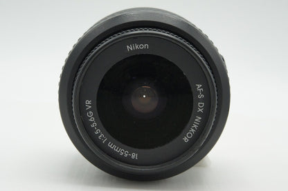 訳あり品 Nikon ニコン AF-S DX NIKKOR 18-55mm F3.5-5.6G VR APS-C ズームレンズ 260305m