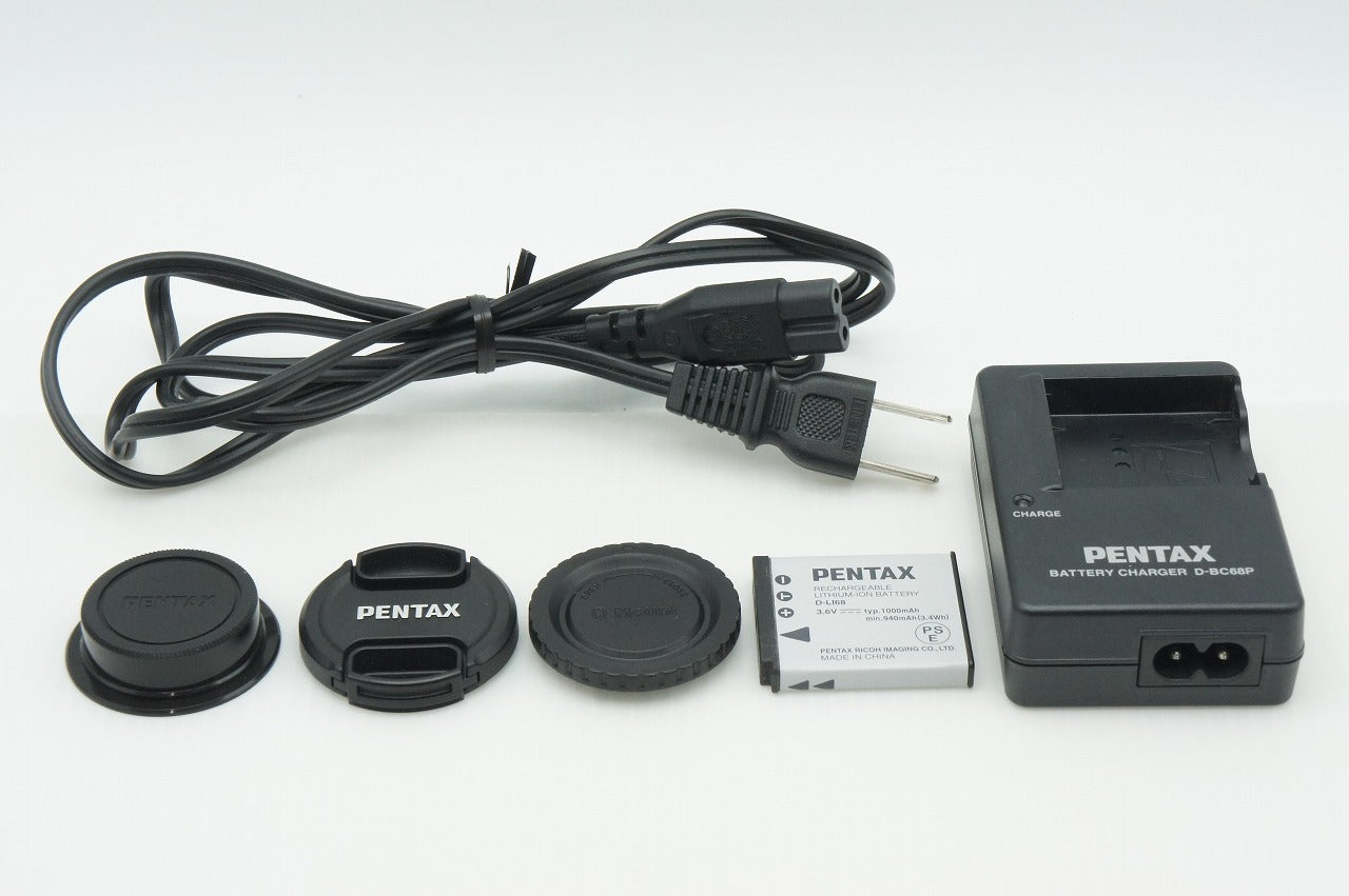 良品 PENTAX Q10 ズームレンズキット [標準ズーム 02 STANDARD ZOOM] ミラーレス一眼カメラ レッド 260305g