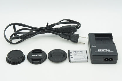 良品 PENTAX Q10 ズームレンズキット [標準ズーム 02 STANDARD ZOOM] ミラーレス一眼カメラ レッド 260305g