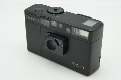 美品 MINOLTA ミノルタ TC-1 Limited 35mmコンパクトフィルムカメラ 元箱付 260216j