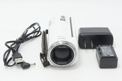 良品 Panasonic パナソニック HC-V360MS デジタルビデオカメラ ホワイト 260610au