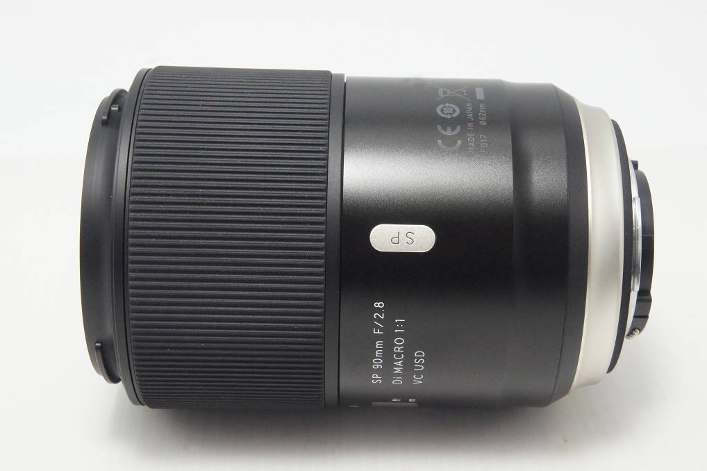 訳あり TAMRON タムロン SP 90mm F2.8 Di MACRO VC USD F017 AFレンズ Nikon ニコン Fマウント 元箱付 261002d