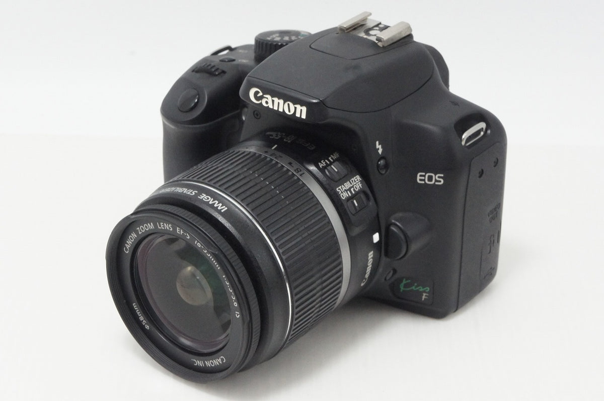 Canon キヤノン EOS Kiss F ボディ + EF-S 18-55mm F3.5-5.6 IS デジタル一眼レフカメラ 261002m