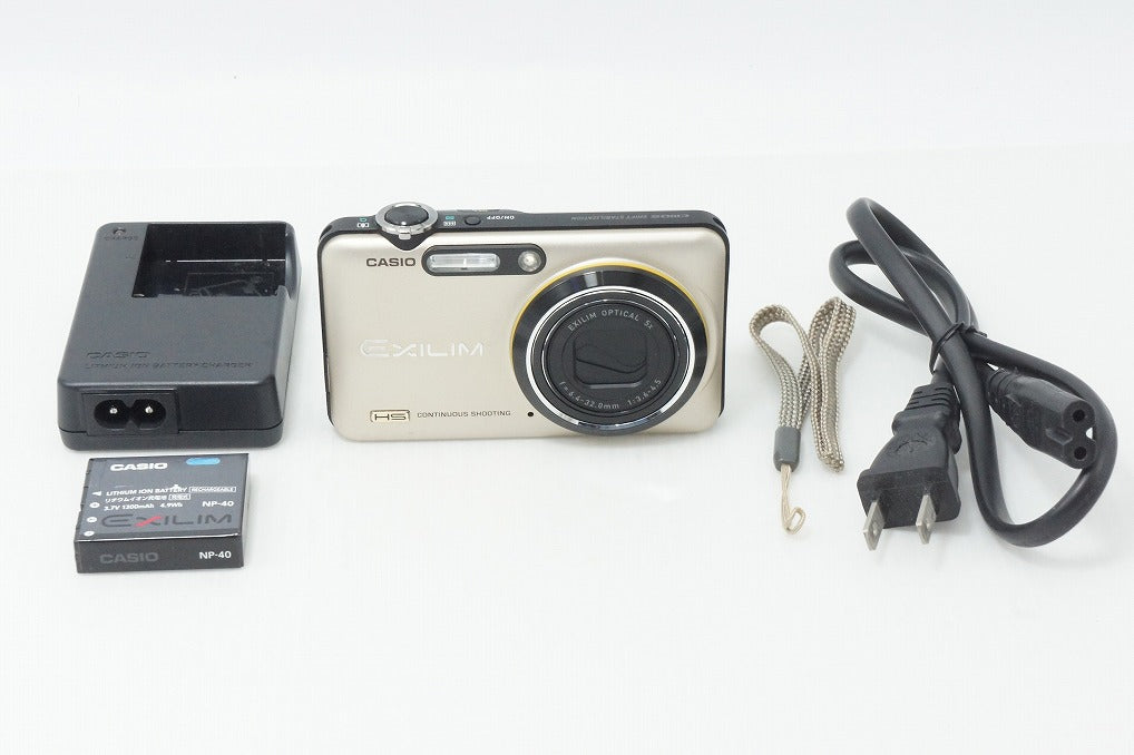 Excellent Condition CASIO HIGH SPEED EXILIM EX-FC150 Compact Digital Camera Gold 260611g