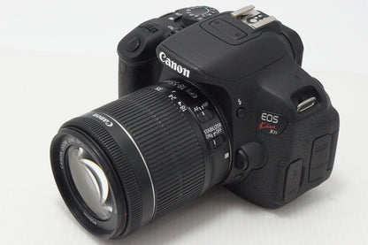 美品 Canon キヤノン EOS Kiss X7i ボディ + EF-S 18-55mm F3.5-5.6 IS STM デジタル一眼レフカメラ 260610aj