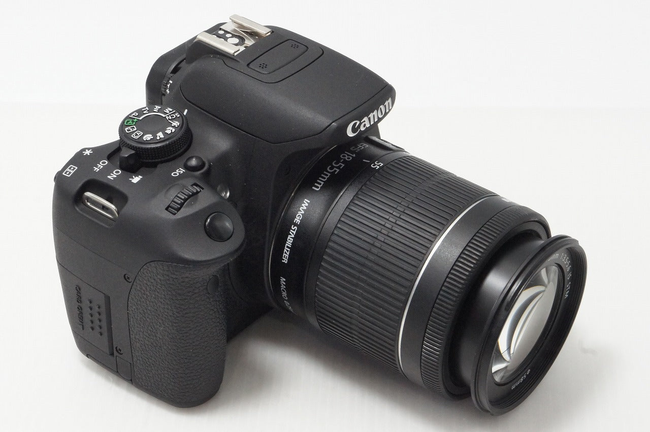 美品 Canon キヤノン EOS Kiss X7i ボディ + EF-S 18-55mm F3.5-5.6 IS STM デジタル一眼レフカメラ 260610aj