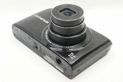 美品 OLYMPUS オリンパス STYLUS VG-180 コンパクトデジタルカメラ ブラック 250628l