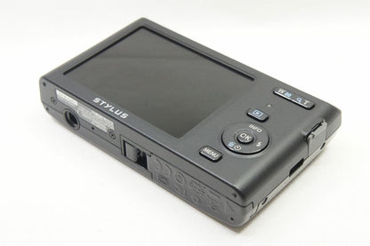 美品 OLYMPUS オリンパス STYLUS VG-180 コンパクトデジタルカメラ ブラック 250628l