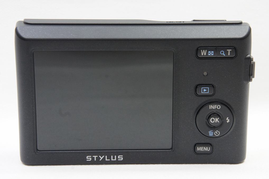 美品 OLYMPUS オリンパス STYLUS VG-180 コンパクトデジタルカメラ ブラック 250628l