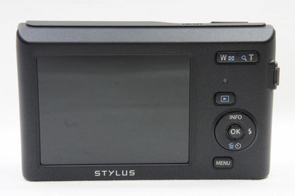 美品 OLYMPUS オリンパス STYLUS VG-180 コンパクトデジタルカメラ ブラック 250628l