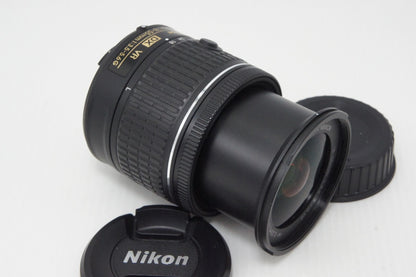 美品 Nikon ニコン AF-P DX NIKKOR 18-55mm F3.5-5.6G VR APS-C ズームレンズ 260413k