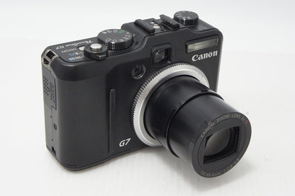 良品 Canon キヤノン PowerShot G7 コンパクトデジタルカメラ ブラック 260611a